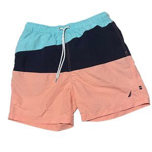 Nautica Swimming Trunks  size M, multicolor